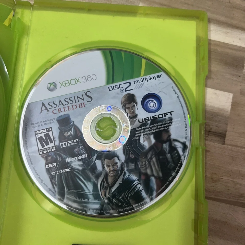 Assassin's Creed 3 GameStop‎ Edition (Microsoft Xbox 360)